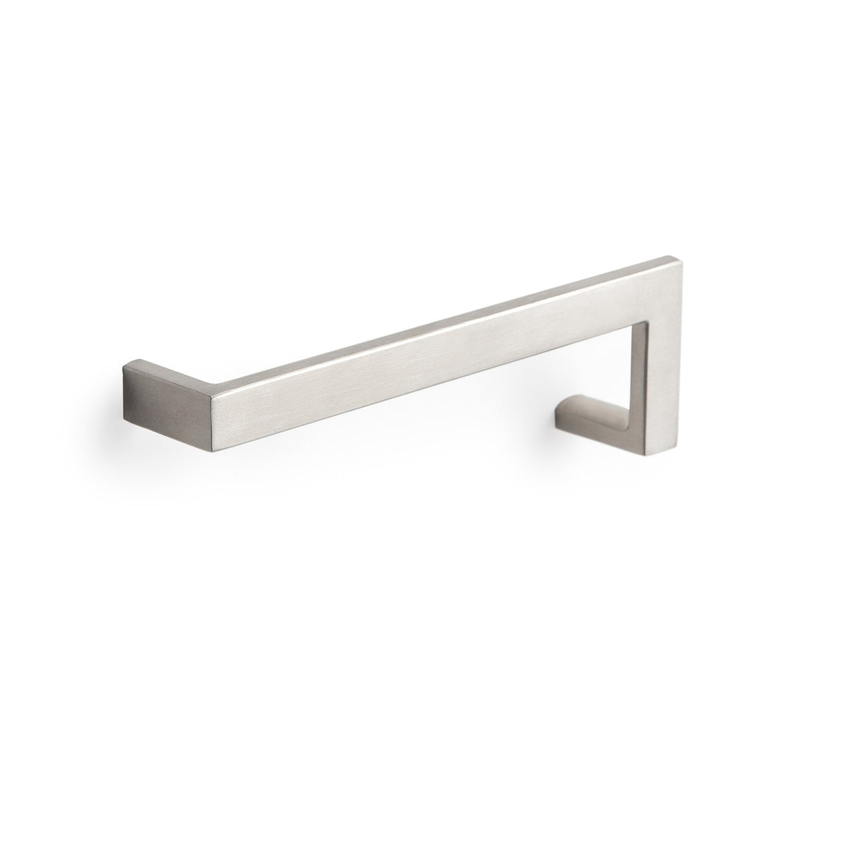 'J' Shape - Cabinet Pull - 5" [126mm] Center to Center (Modern Cabinet Pull Design) - Brushed