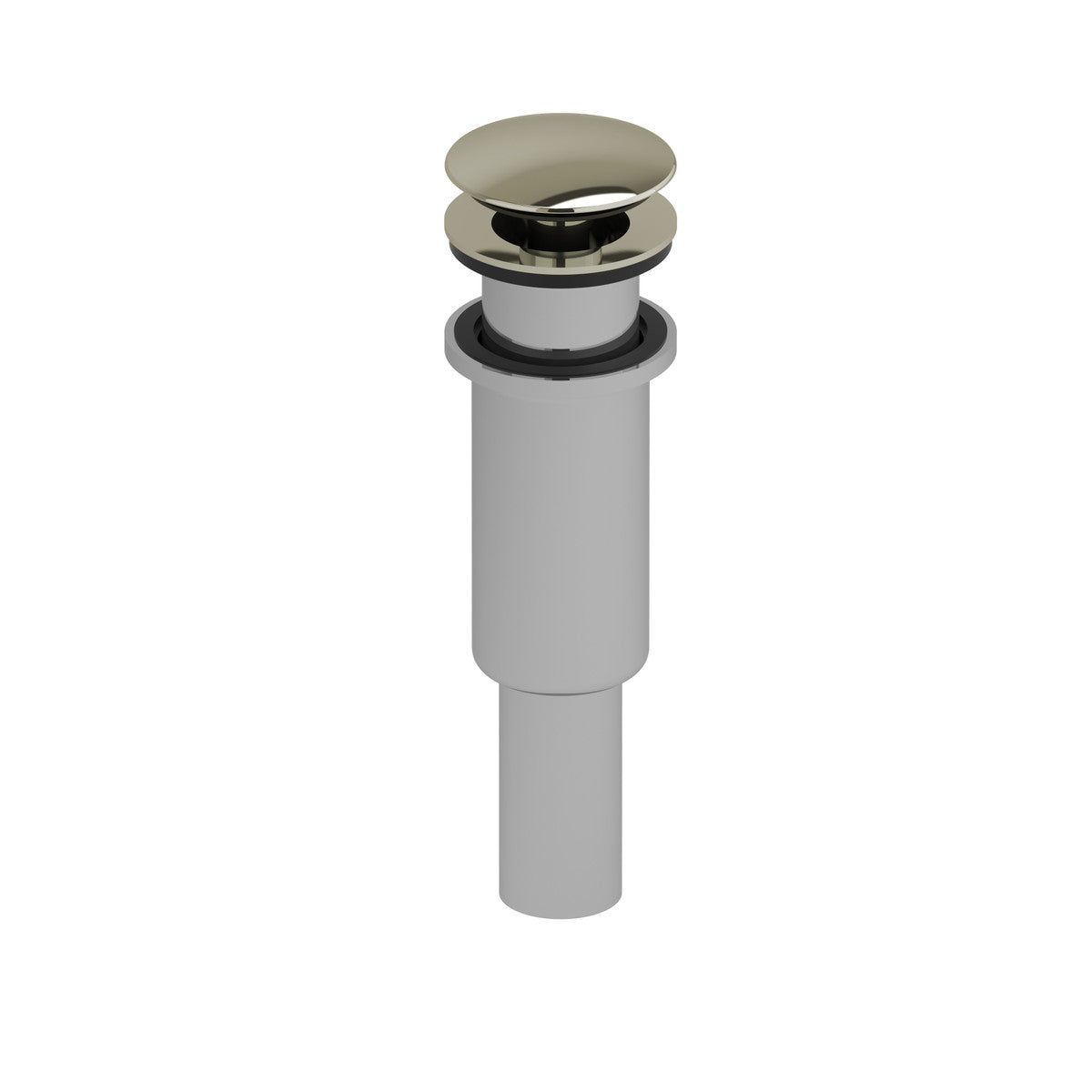 Lavatory Push Drain Without Overflow