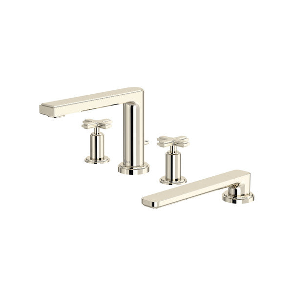 Manifesto 4-Hole Deck Mount Tub Filler