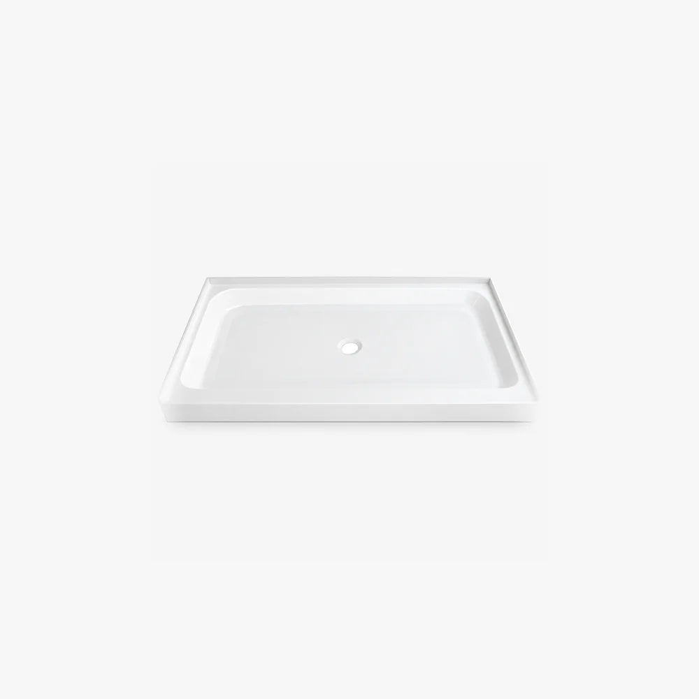 60" X 36" Showerbase Center Drain