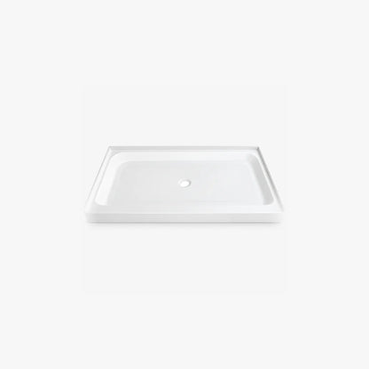 60" X 42" Showerbase Center Drain