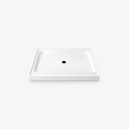 60" X 30" Showerbase Center Drain