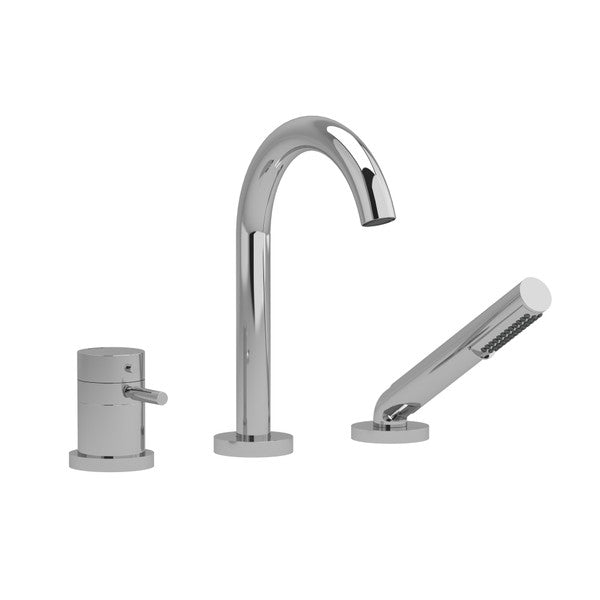Riu 3-Hole Deck Mount Tub Filler