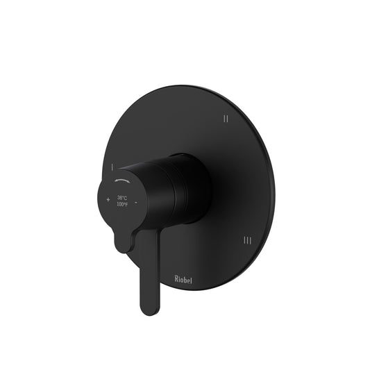 Nibi 1/2" Therm & Pressure Balance Trim With 3 Functions