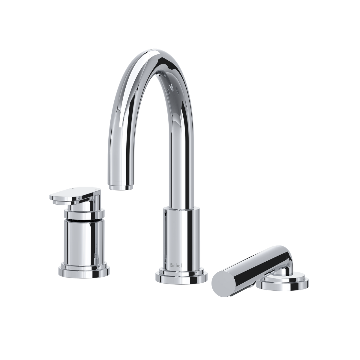 Arca 3-Hole Deck Mount Tub Filler Trim