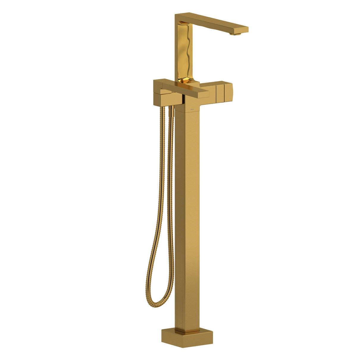 Reflet Thermostatic Single Hole Floor Mount Tub Filler Trim