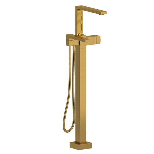 Reflet Thermostatic Single Hole Floor Mount Tub Filler Trim