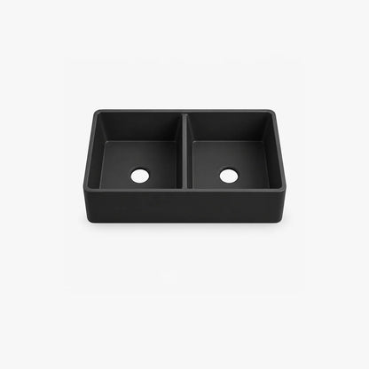 32" Undermount Double Bowl Farmhouse Kitchen Sink