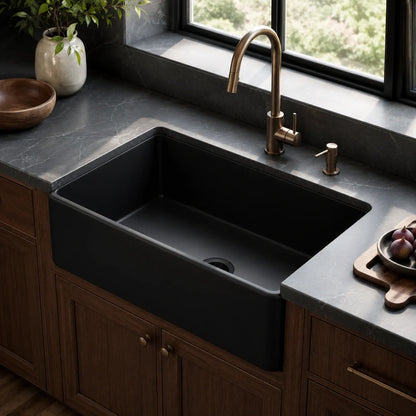 33" Undermount Single Bowl Farmhouse Kitchen Sink