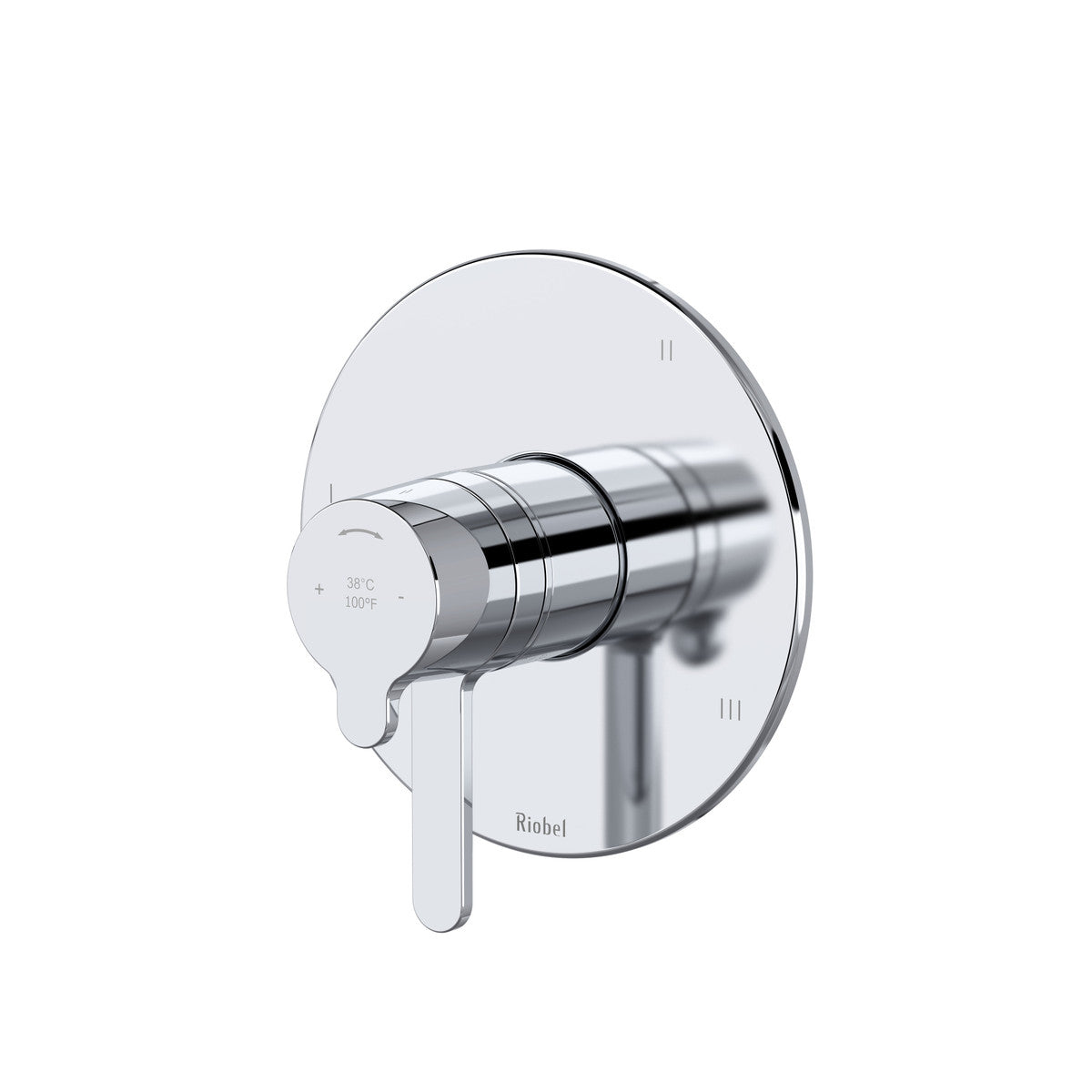 Nibi 1/2" Therm & Pressure Balance Trim With 3 Functions
