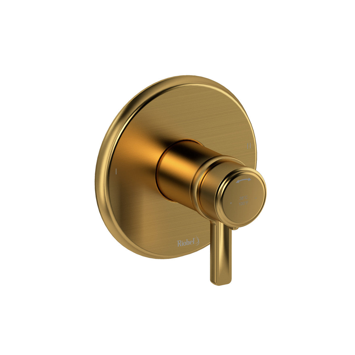 Momenti 1/2" Therm & Pressure Balance Trim With 2 Functions