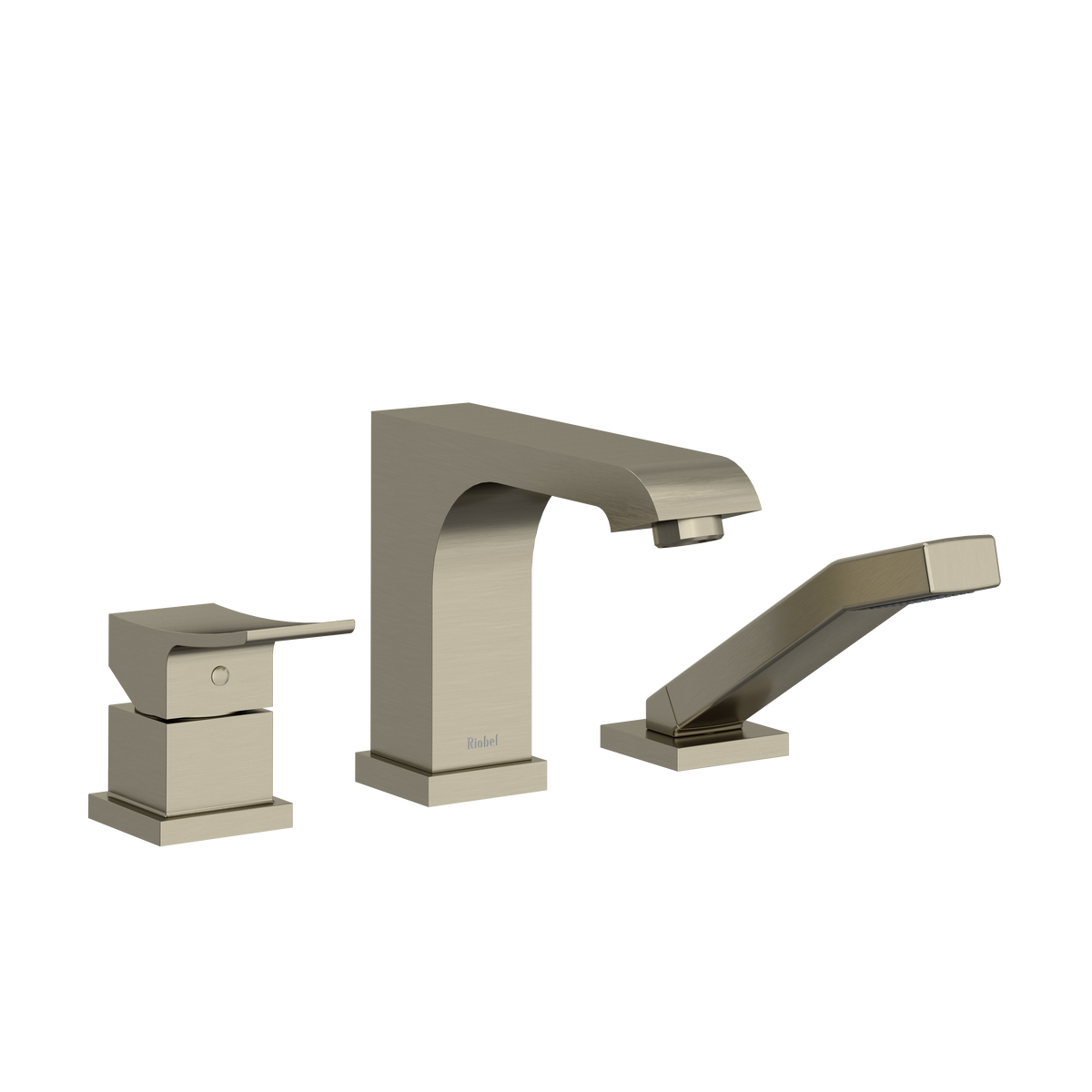 Zendo 3-Hole Deck Mount Tub Filler Trim