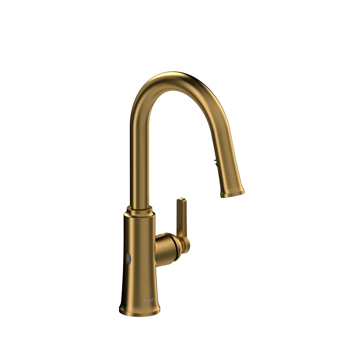 Trattoria Pull-Down Touchless Kitchen Faucet With C-Spout
