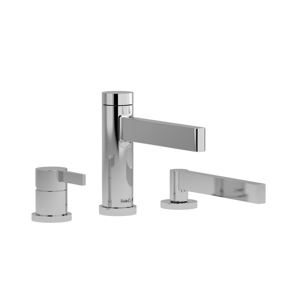 Paradox 3-Hole Deck Mount Tub Filler Trim