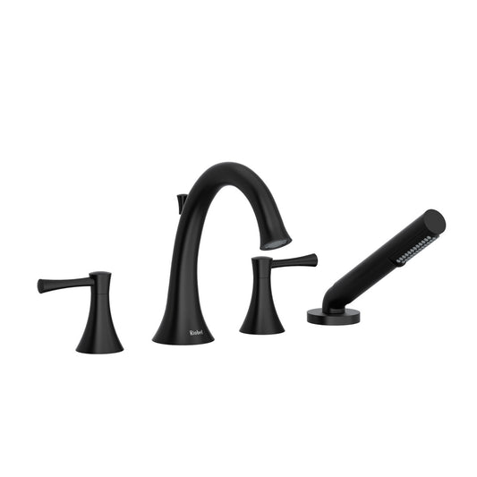 Edge 4-Hole Deck Mount Tub Filler