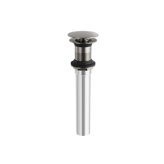 ROUND PRES. POP UP DRAIN WITHOUT OVERFLOW