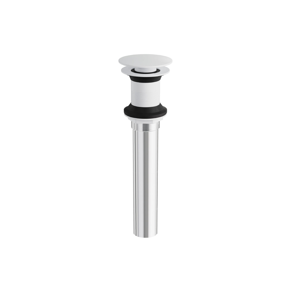 ROUND PRES. POP UP DRAIN WITHOUT OVERFLOW