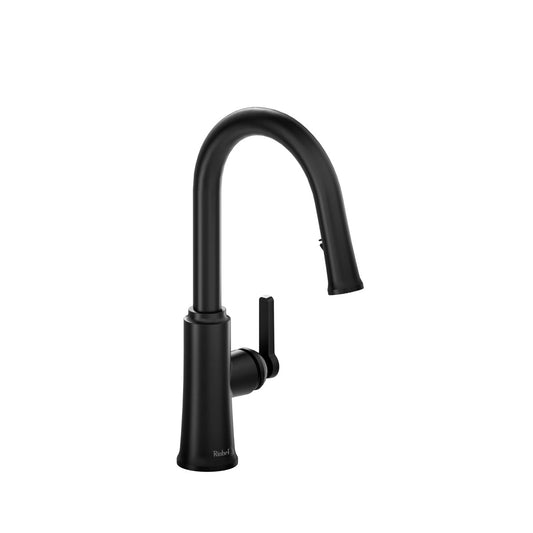 Trattoria Pull-Down Kitchen Faucet With C-Spout