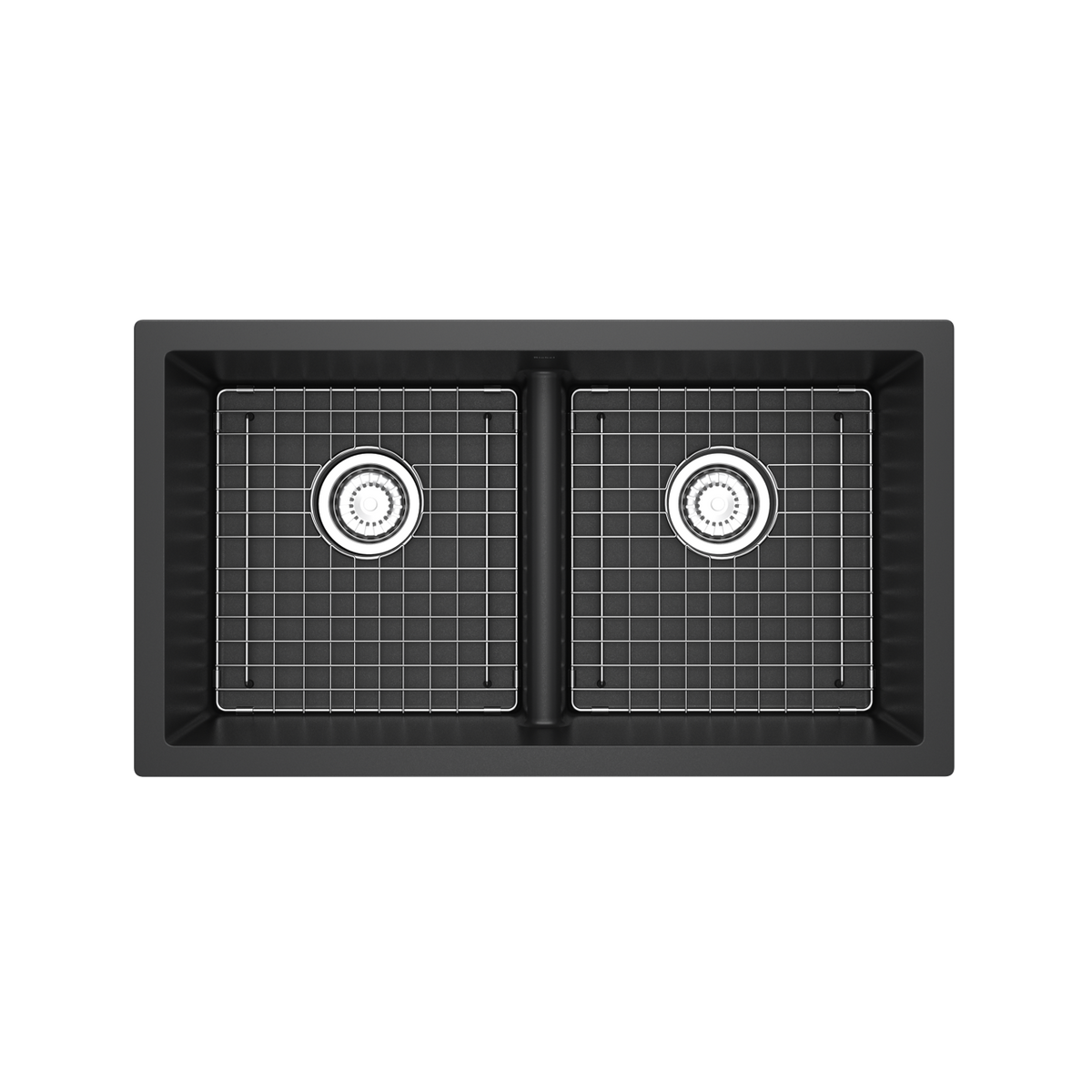 Fonsa 33" Double Bowl Undermount Quartz Kitchen Sink