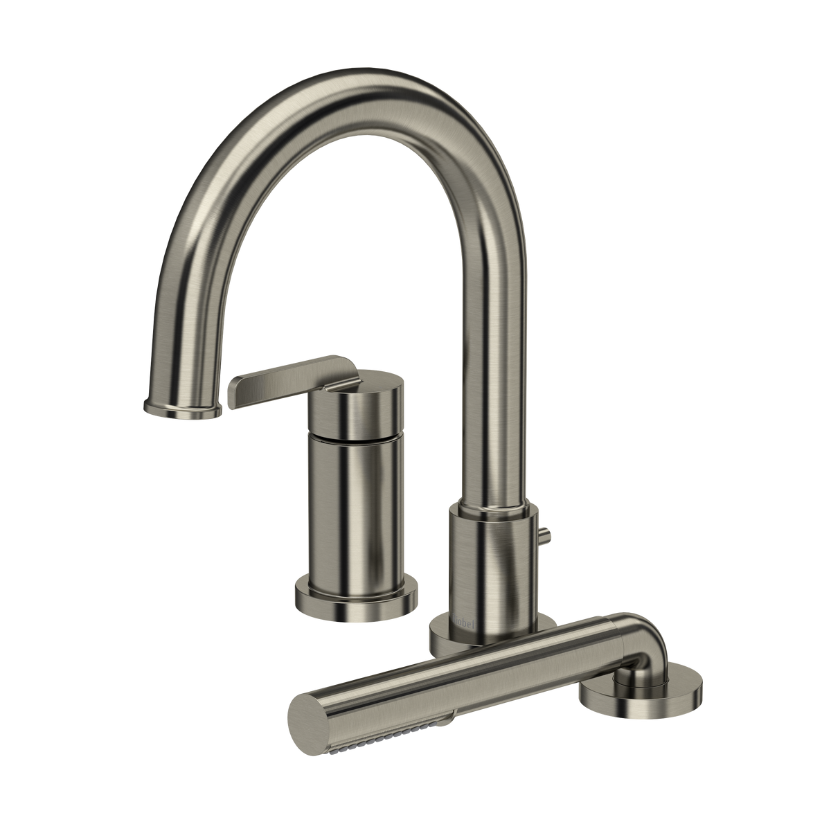 Authentica 3-Hole Pressure Balance Deck Mount Tub Filler Trim