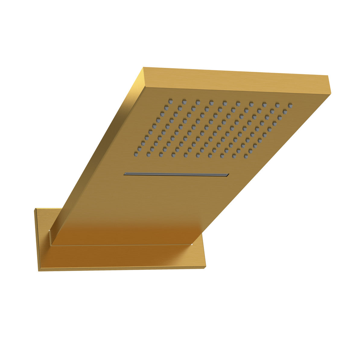22" x 9" Waterfall and rain showerhead