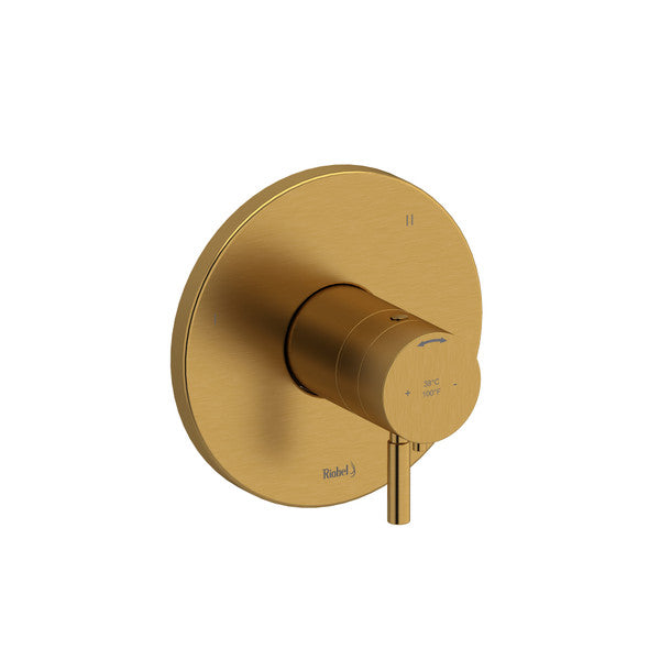 Riu 1/2" Therm & Pressure Balance Trim With 3 Functions