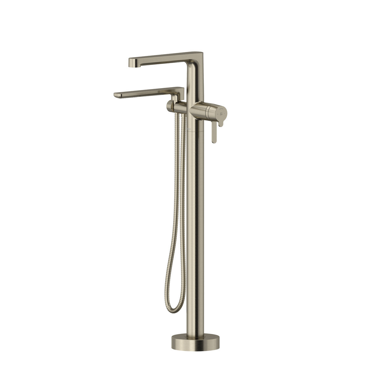 Nibi Thermostatic Single Hole Floor Mount Tub Filler Trim