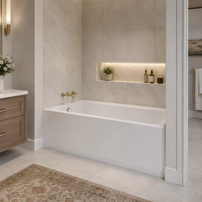 60" X 30" Skirted Bath Left Drain