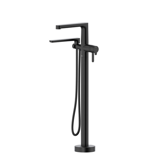 Nibi Thermostatic Single Hole Floor Mount Tub Filler Trim