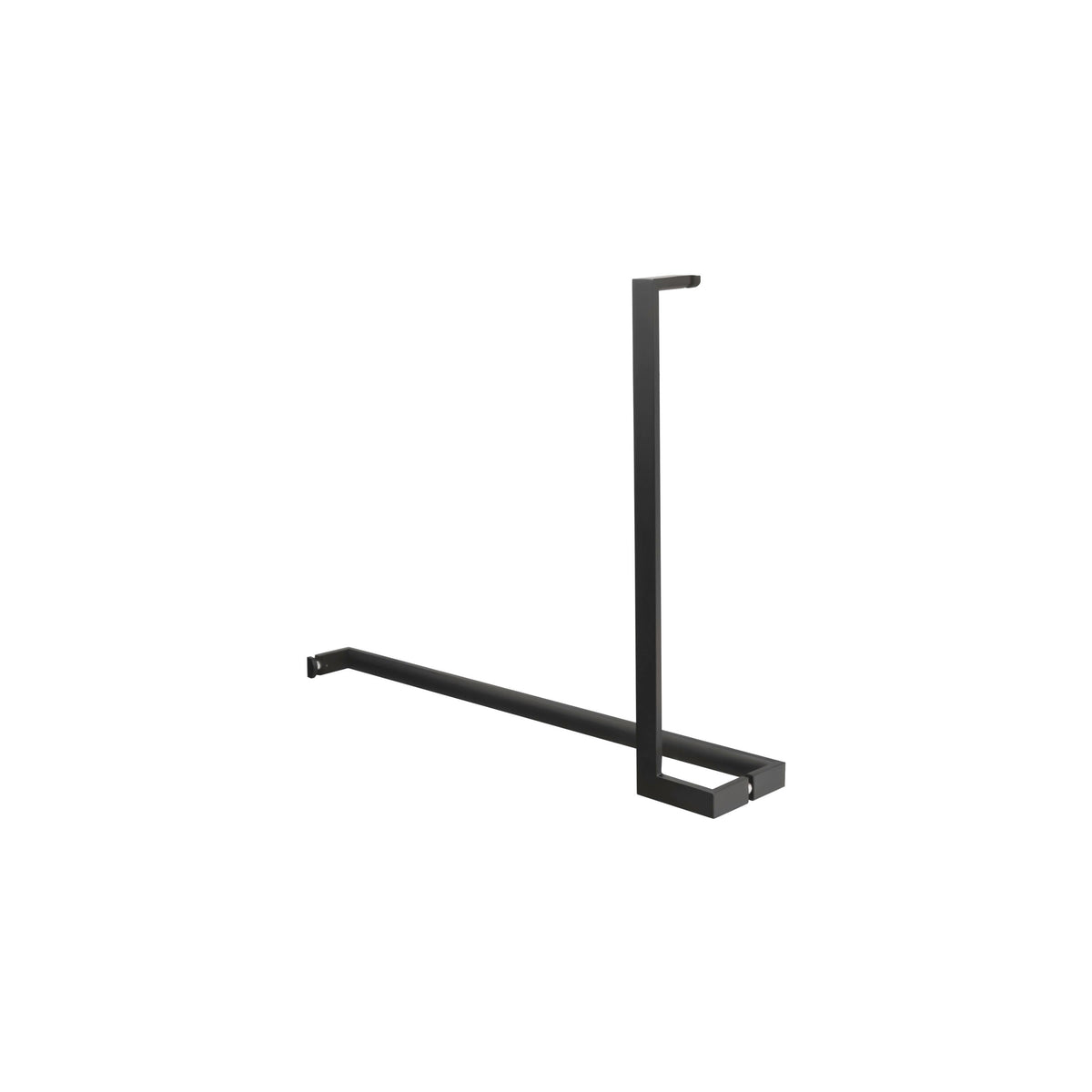 'L'+'I' Shape - Offset Glass Door Handle Set + Towel Bar - Shower Door Handles