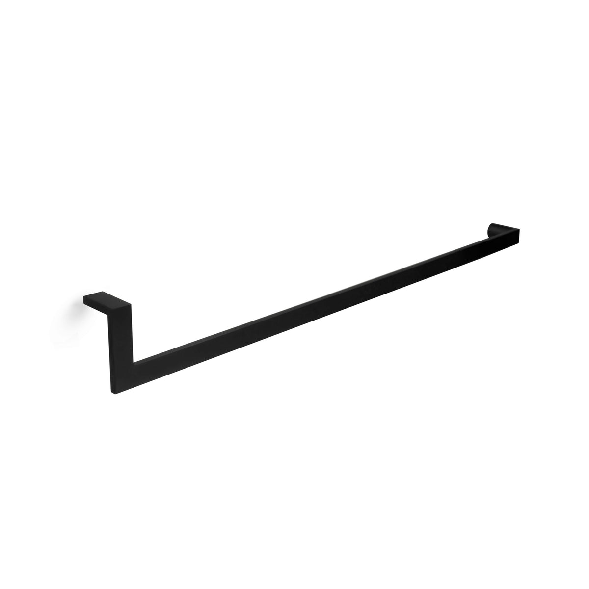 'J' Shape Door Handle - Concealed Surface (Face Mount) - Modern Barn Door Handle