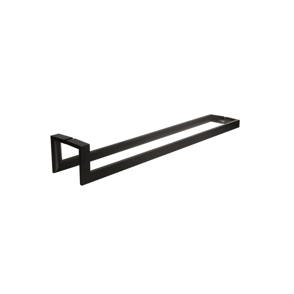 'J'+'L' Shape - Glass Door Handle Set - Back-to-Back
