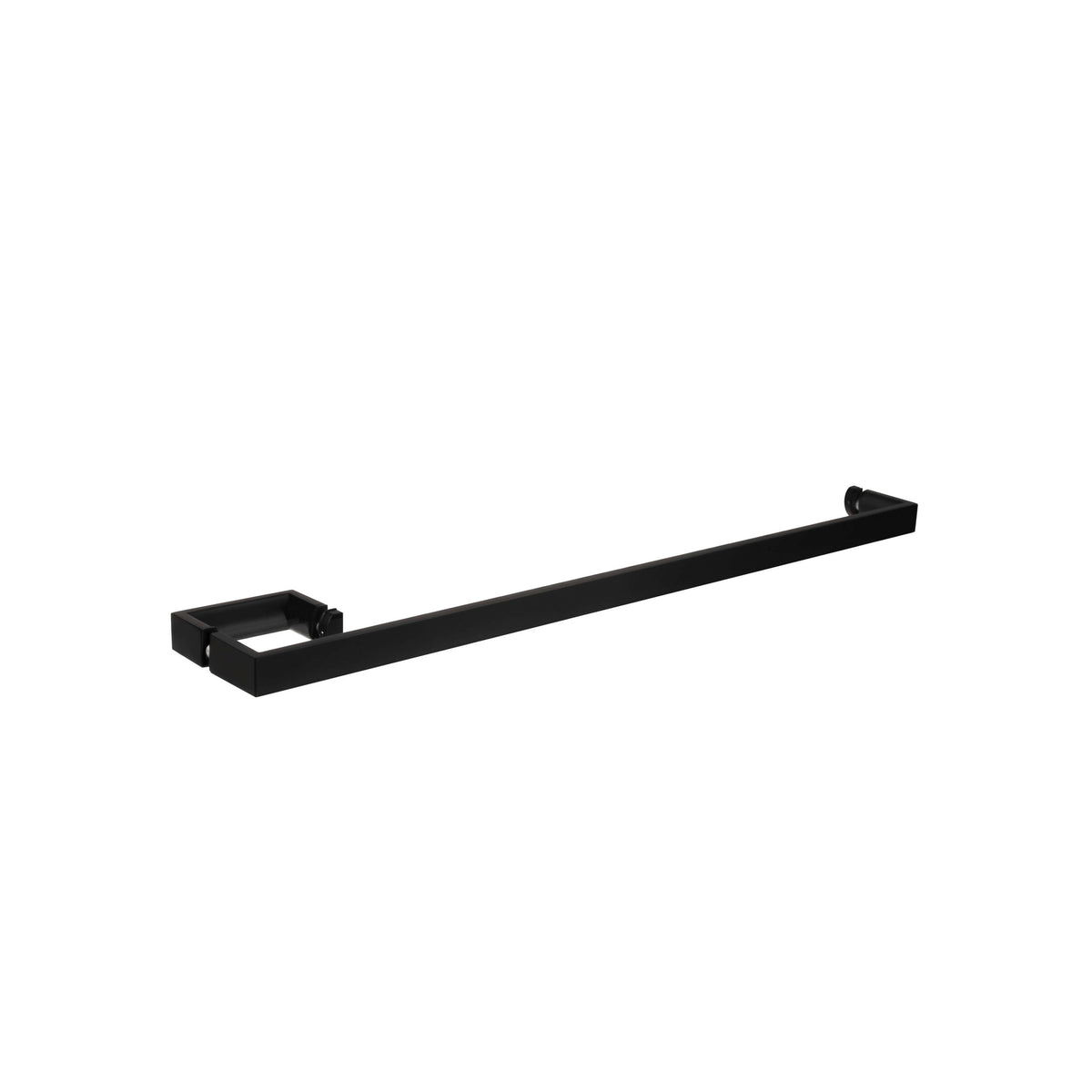 'I'+'U' shape - Glass Door Handle set: Handle + Towel Bar
