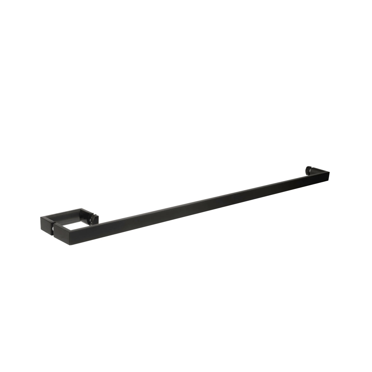 'I'+'U' shape - Glass Door Handle set: Handle + Towel Bar