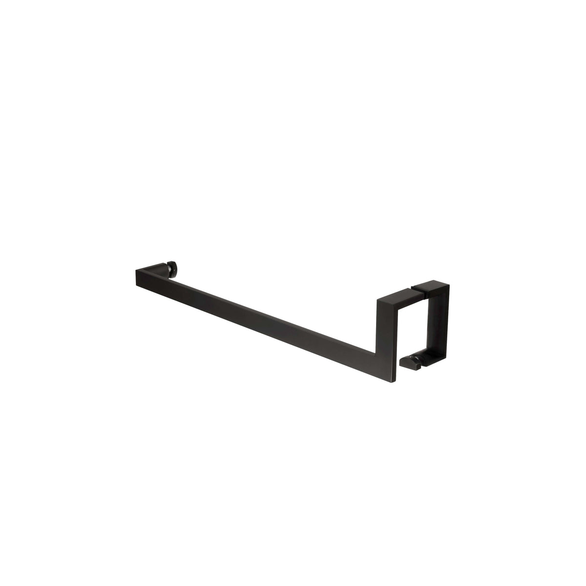 'L'+'U' Shape - Glass Door Handle Set - Handle + Towel Bar