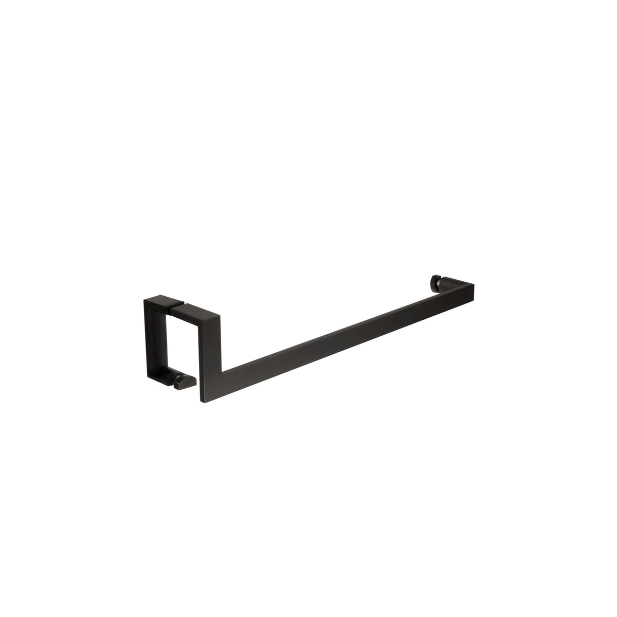 'J'+'U' Shape - Glass Door Handle set: Handle + Towel Bar