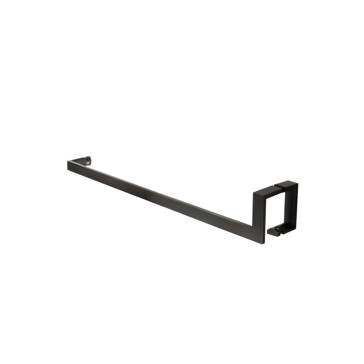 'L'+'U' Shape - Glass Door Handle Set - Handle + Towel Bar
