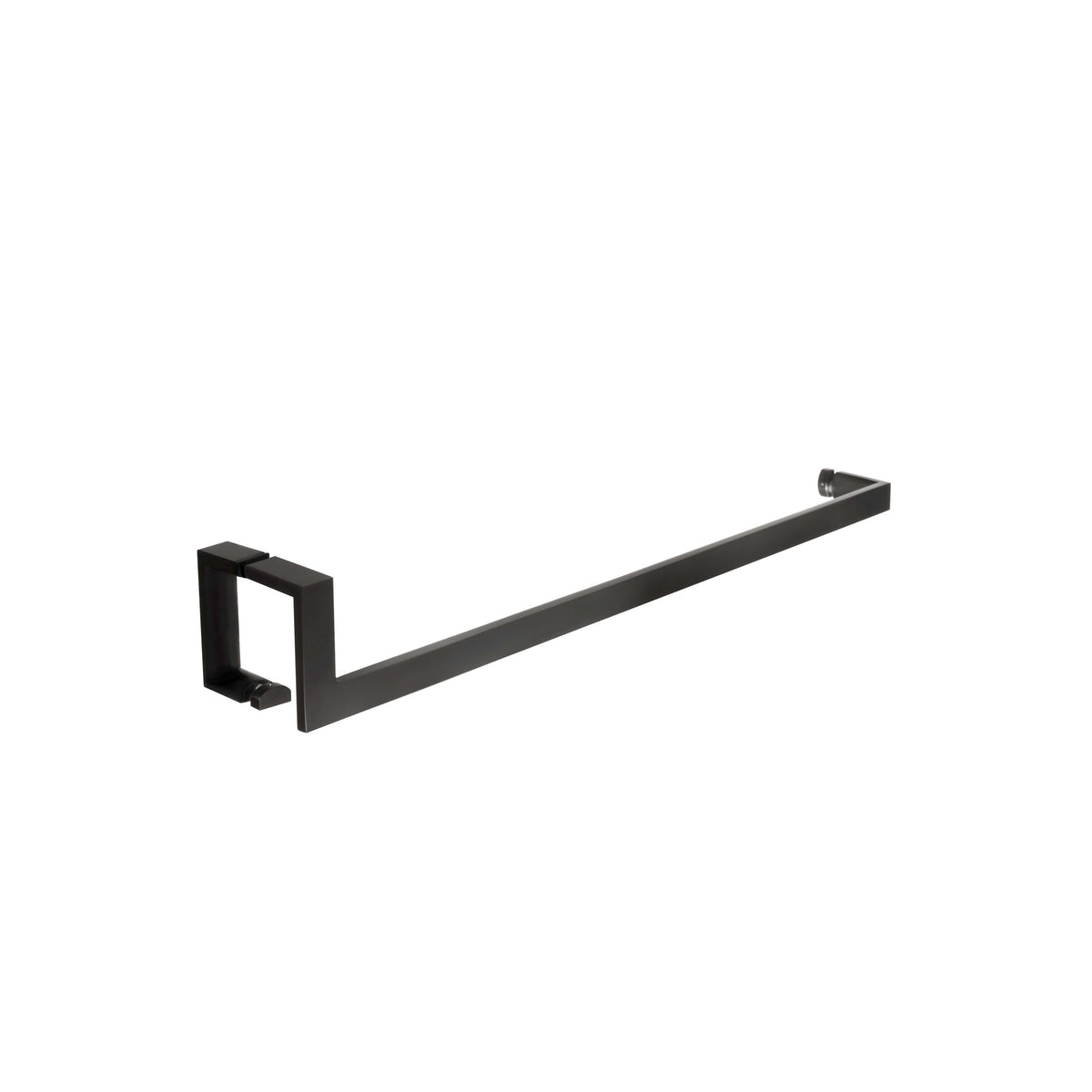 'J'+'U' Shape - Glass Door Handle set: Handle + Towel Bar