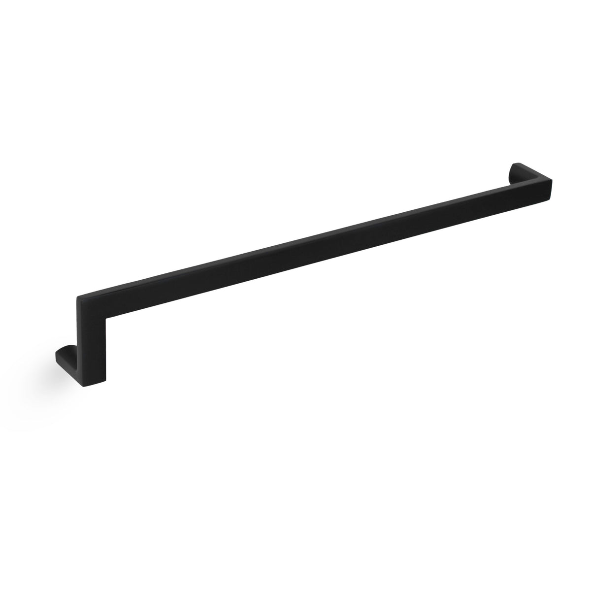 'L' Shape - Cabinet Pull - 10" [254mm] Center to Center (Modern Cabinet Pull Design) - Matte Black