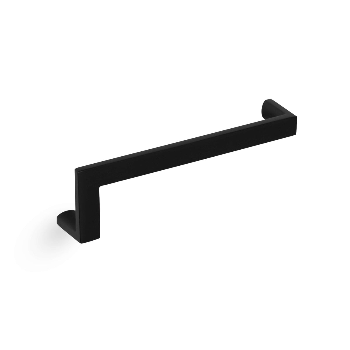 'L' Shape - Cabinet Pull - 5" [126mm] Center to Center (Modern Cabinet Pull Design) - Matte Black