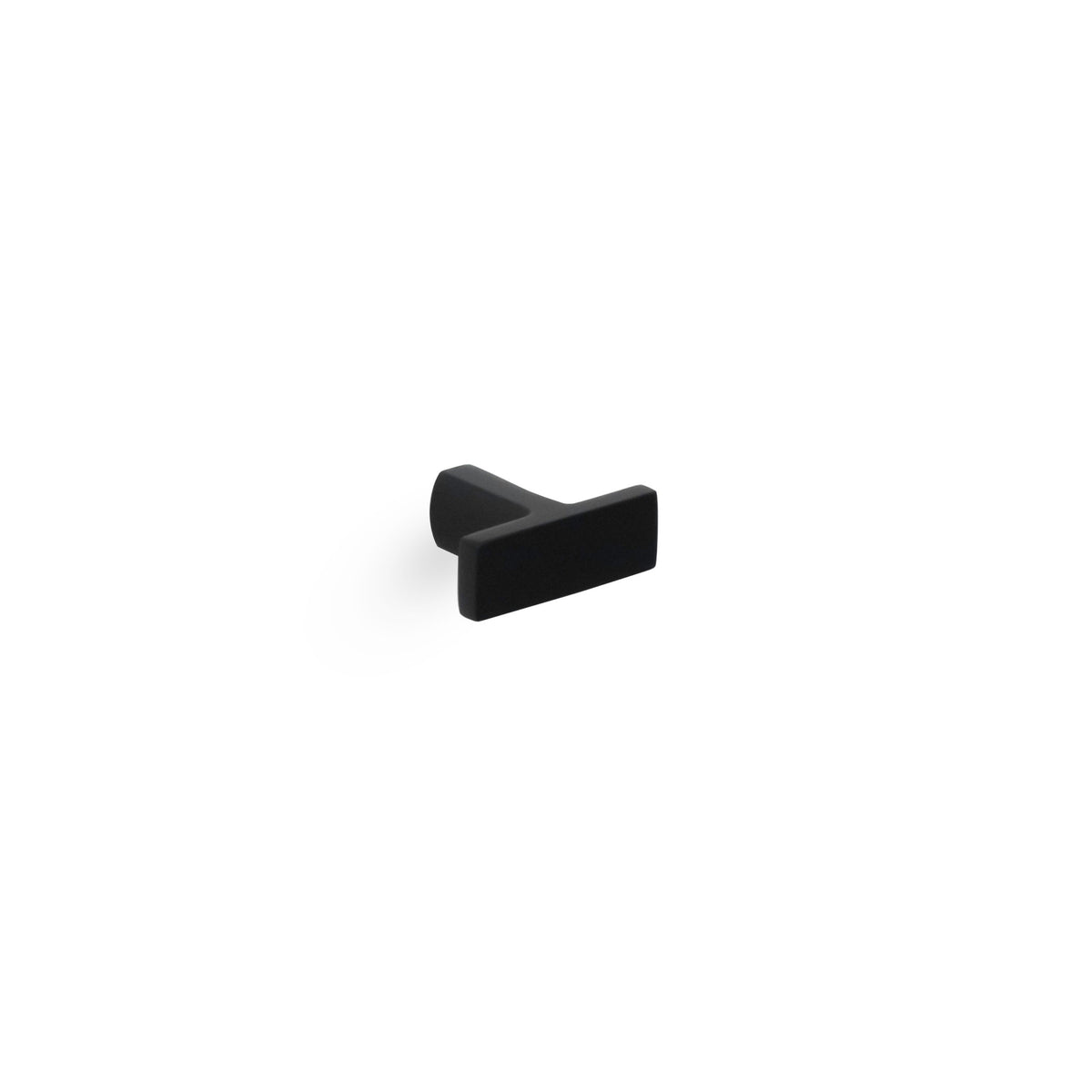 Cabinet Knob Single Pull - Matte Black