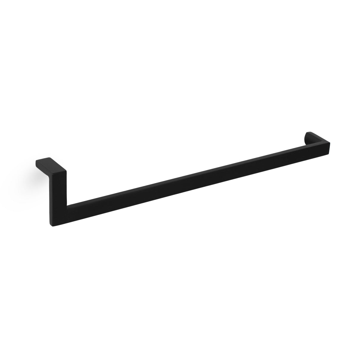 'J' Shape - Cabinet Pull - 10 inch [254mm] Centre to Centre (Modern Cabinet Pull Design) - Matte Black