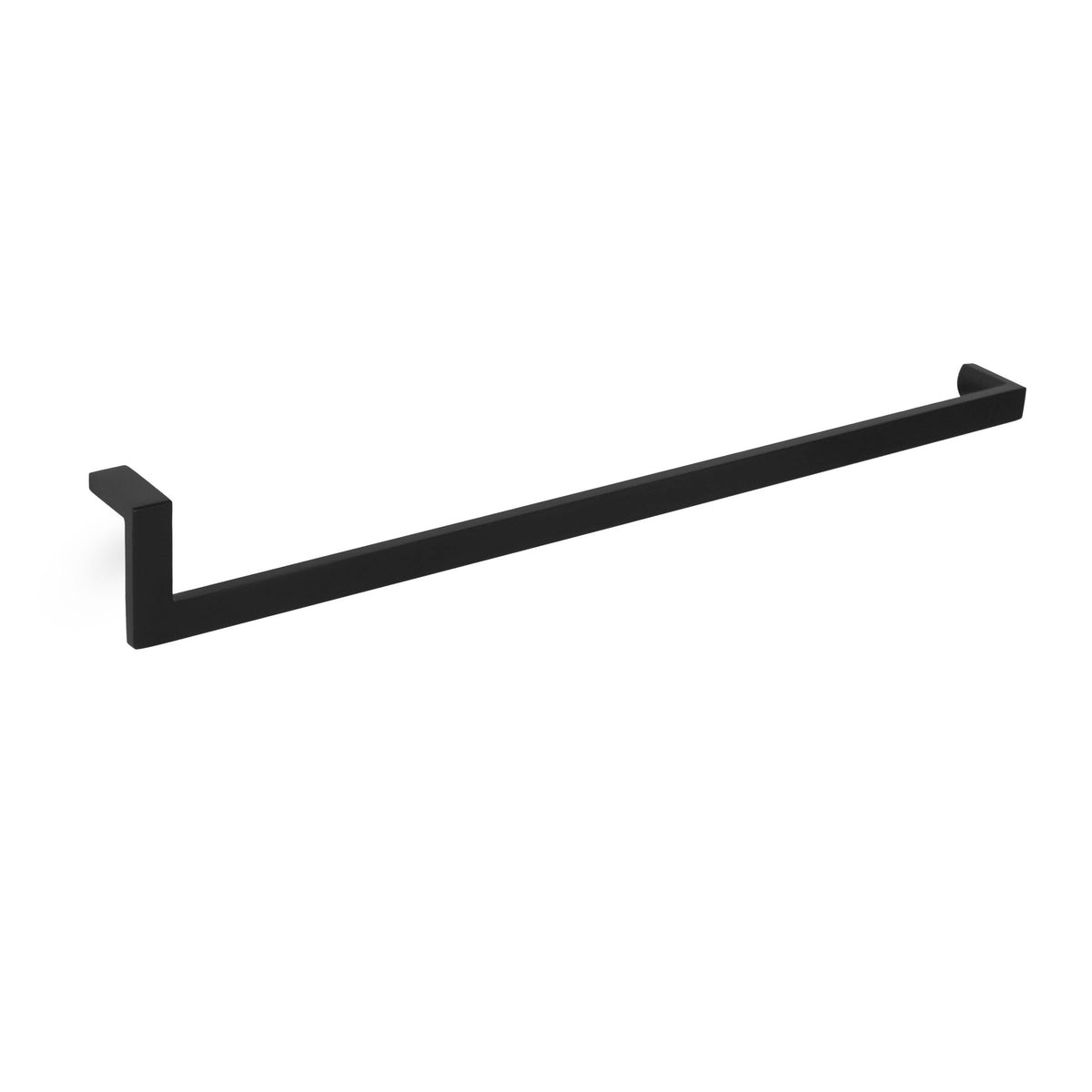 'J' Shape - Cabinet Pull - 12.5 inch [318mm] Center to Center (Modern Cabinet Pull Design) - Matte Black
