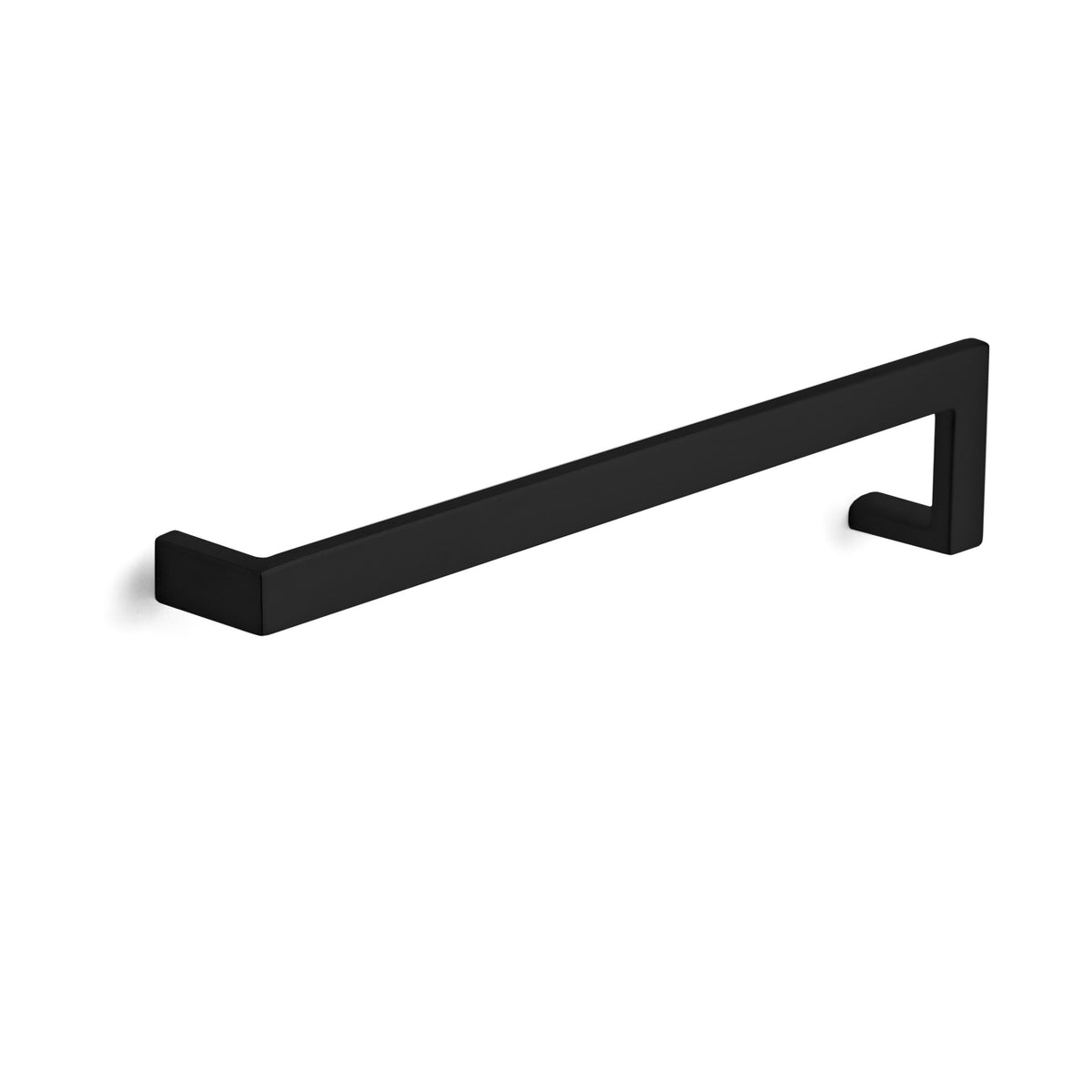 'J' Shape - Cabinet Pull - 7 1/2" [190mm] Center to Center (Modern Cabinet Pull Design) - Matte Black