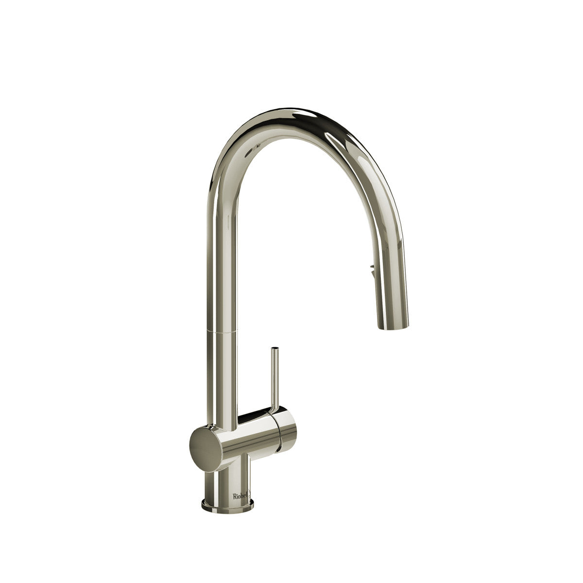Azure Pull-Down Kitchen Faucet With C-Spout
