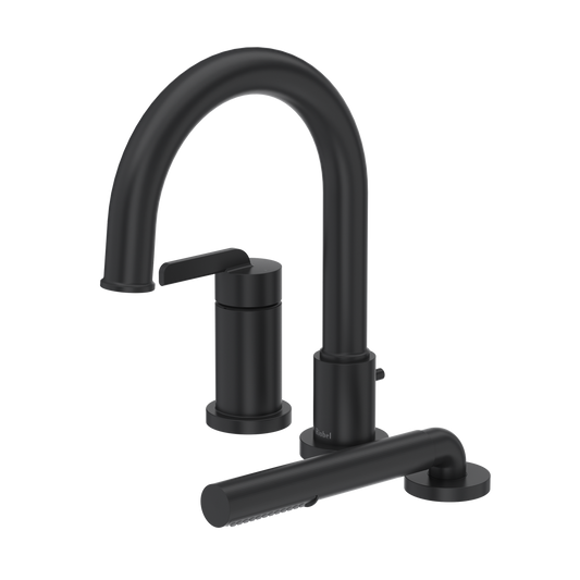 Authentica 3-Hole Pressure Balance Deck Mount Tub Filler Trim