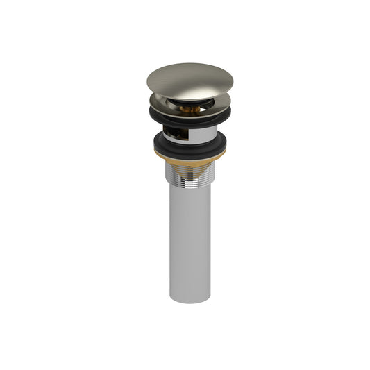 Lavatory Push Drain With Overflow
