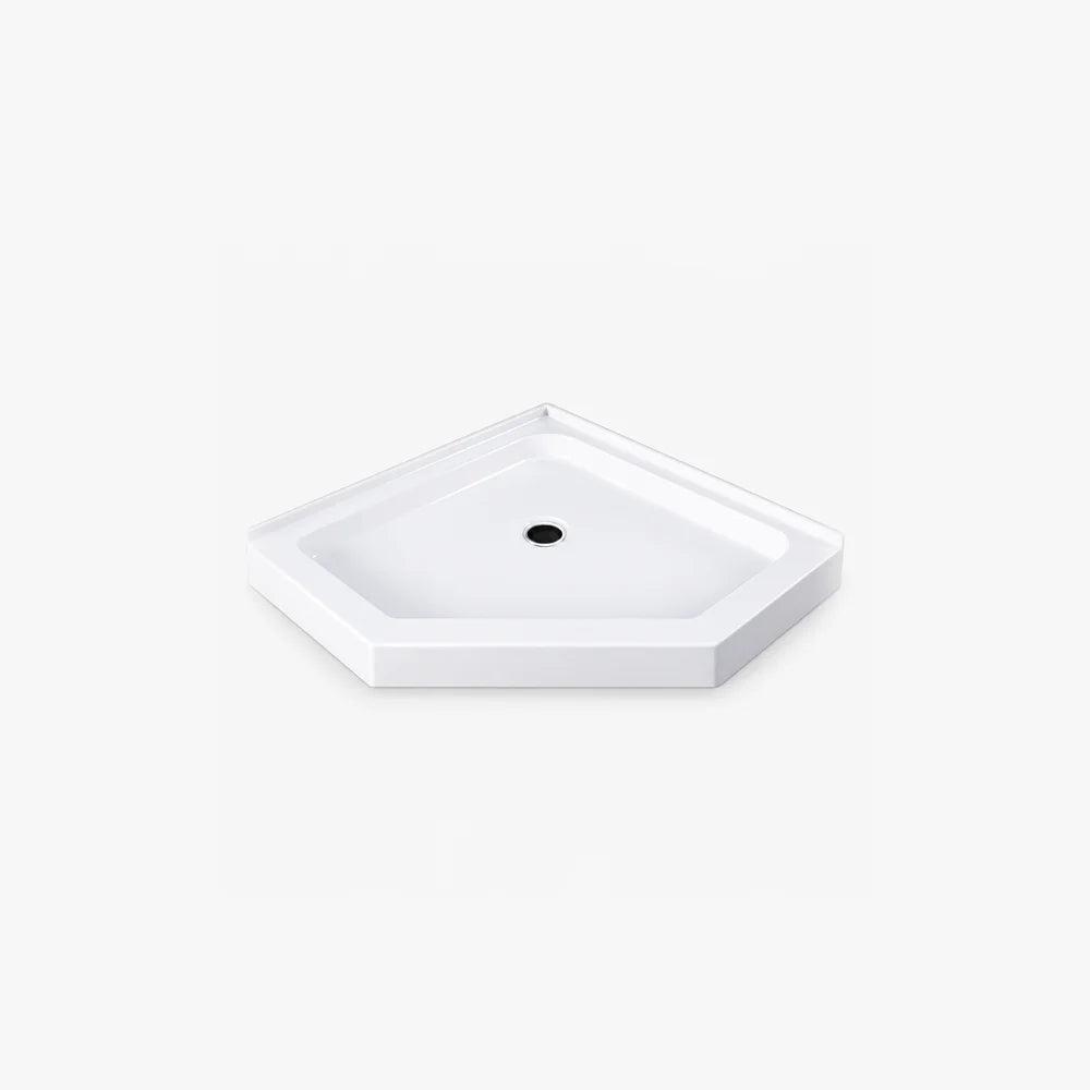 Bard 42" X 42" Neo Angle Showerbase Center Drain