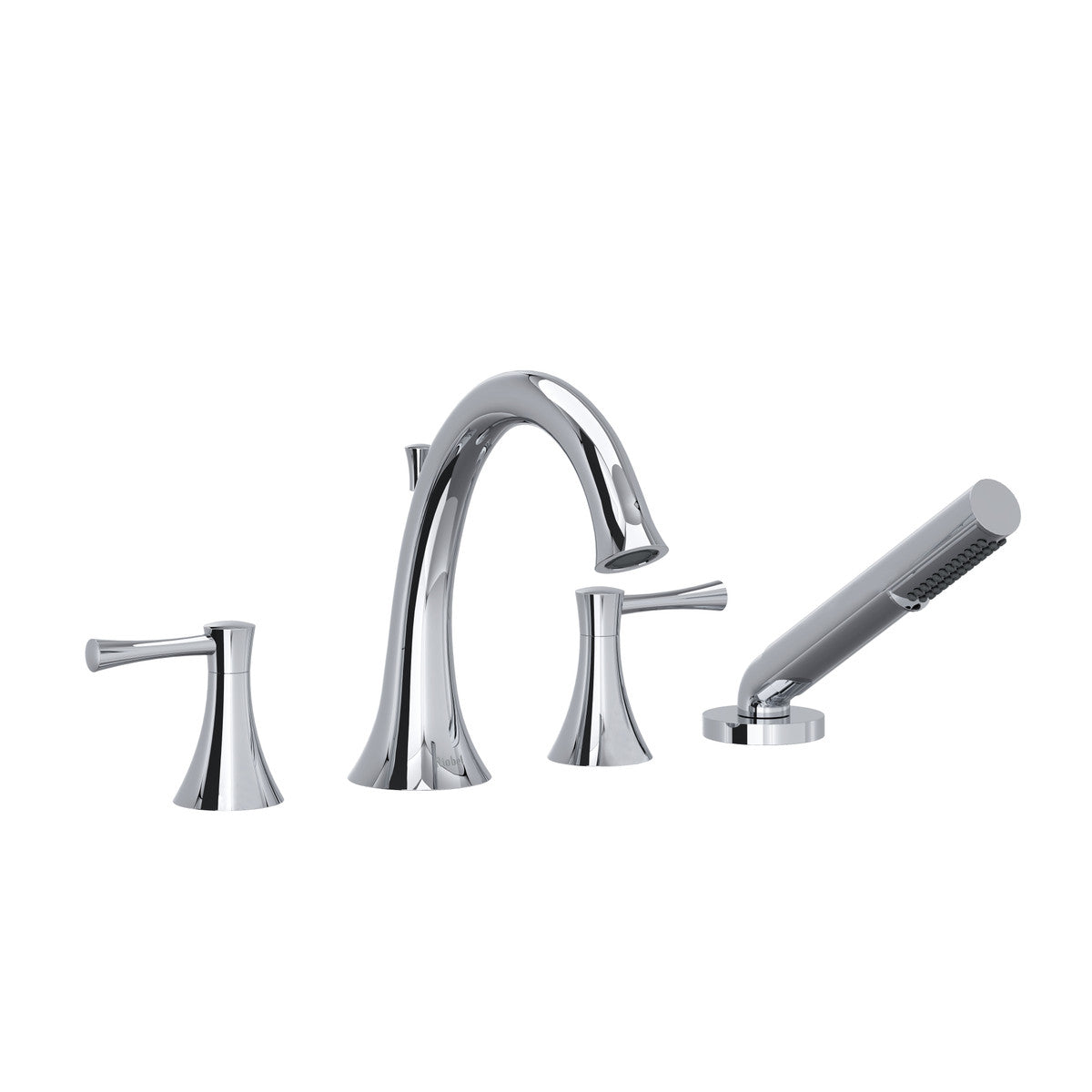 Edge 4-Hole Deck Mount Tub Filler