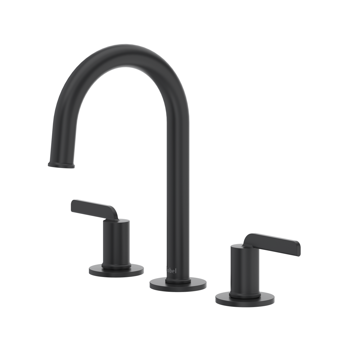 Authentica Widespread Lavatory Faucet With C-Spout
